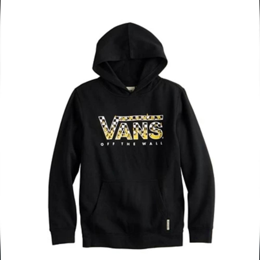 Vans checkerboard wordmark Logo Graphic Hoodie